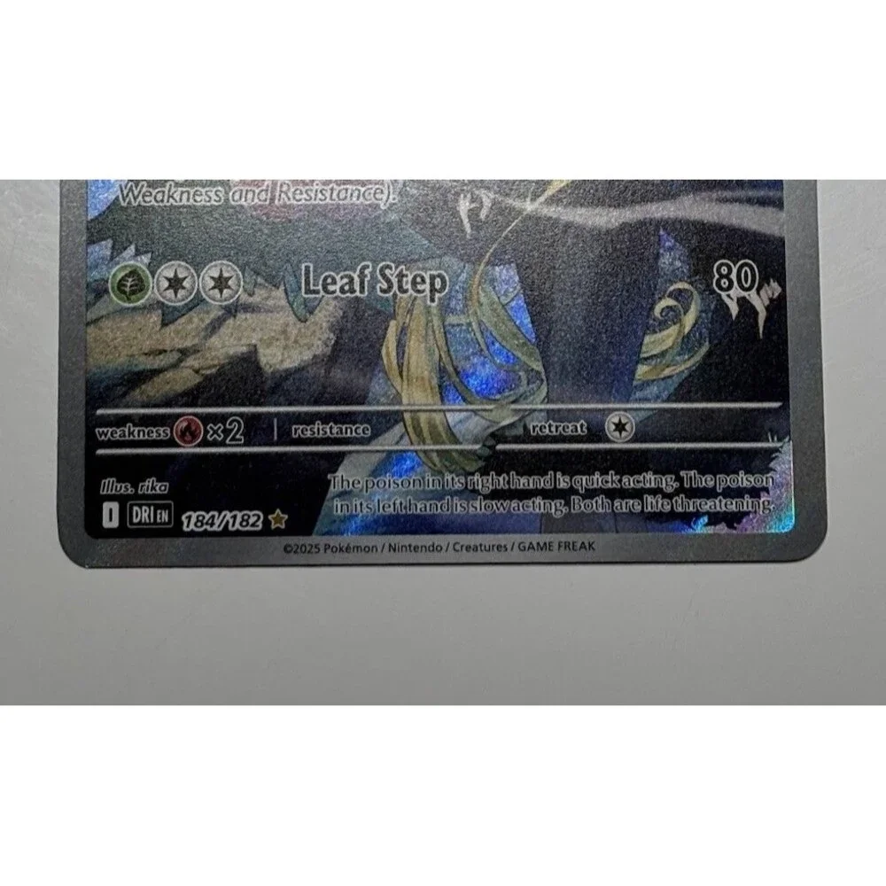 Cynthia's Roserade Illustration Rare Holofoil SV10: Destined Rivals 184/182 NM